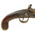 Original U.S. Colonial Brass Barrel Flintlock Pistol by Halbach & Sons with American Eagle Butt Cap - Circa 1780 Original Items