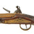 Original U.S. Colonial Brass Barrel Flintlock Pistol by Halbach & Sons with American Eagle Butt Cap - Circa 1780 Original Items