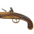 Original U.S. Colonial Brass Barrel Flintlock Pistol by Halbach & Sons with American Eagle Butt Cap - Circa 1780 Original Items