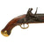 Original British East India Company Sea Service Flintlock Pistol by Henshaw Marked to East Indiaman CASTLE EDEN with Belt Hook - Dated 1799 Original Items