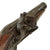 Original Mid 18th Century Brass Mounted Flintlock Pocket Pistol Marked H V on Lock Plate Circa 1750 - Possibly American Original Items