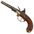 Original French Modèle 1777 Brass Frame Flintlock Cavalry Pistol by St.-Étienne Arsenal with Intact Belt Hook - Circa 1785 Original Items