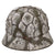 Original German WWII Refurbished M40 SS Battle of Leningrad Winter Camouflage Chicken Wire Helmet - Stamped EF64 Original Items