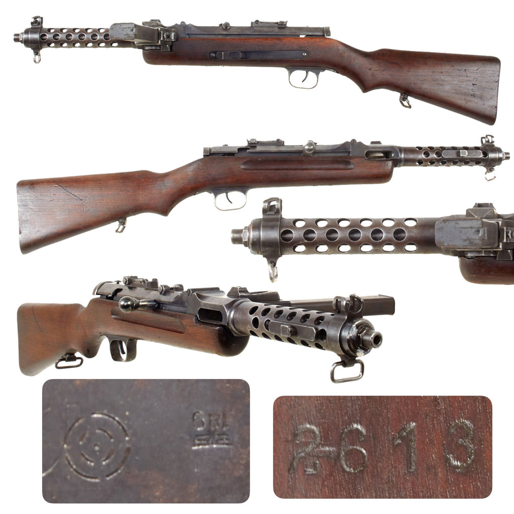 Original German Pre WWII MP34(ö) Steyr Solothurn Display Submachine Gun with Magazine Original Items