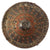 Original Ethiopian 19th Century Tribal Ras Shield of Hide & Silver with Old Museum Tag - Original Hard Handgrip Original Items