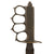 Original U.S. WWI Model 1918 Mark I Trench Knife by L. F. & C. with Reproduction Steel Scabbard Original Items