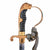Original German WWII Heer Army Officer's Lion Head Sword with Steel Scabbard and Troddel Knot Original Items