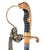 Original German WWII Heer Army Officer's Lion Head Sword with Steel Scabbard and Troddel Knot Original Items