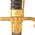 Original German WWII Field Marshal Wrangel Pattern Dove Head Officers Sword by Carl Eickhorn with Steel Scabbard Original Items