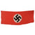 Original German WWII NSDAP Double Sided National Political Banner Flag - 76" x 31"