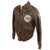 Original U.S. WWII “Bully Beef Express” Named 6th Troop Carrier Squadron Painted A-2 Flight Jacket with Army Air Forces Sleeve Decal - C.L. Hodgin Original Items