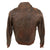 Original U.S. WWII “Bully Beef Express” Named 6th Troop Carrier Squadron Painted A-2 Flight Jacket with Army Air Forces Sleeve Decal - C.L. Hodgin Original Items