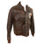 Original U.S. WWII “Bully Beef Express” Named 6th Troop Carrier Squadron Painted A-2 Flight Jacket with Army Air Forces Sleeve Decal - C.L. Hodgin Original Items
