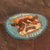 Original U.S. WWII “Bully Beef Express” Named 6th Troop Carrier Squadron Painted A-2 Flight Jacket with Army Air Forces Sleeve Decal - C.L. Hodgin Original Items