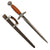 Original German WWII 2nd Model Luftwaffe Dagger by SMF with Scabbard and "Pumpkin" Grip Original Items