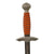 Original German WWII 2nd Model Luftwaffe Dagger by SMF with Scabbard and "Pumpkin" Grip Original Items