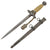Original German WWII 2nd Model Luftwaffe Dagger by P.D. Lüneschloss with Scabbard and Portepee - "Ivory" Grip Original Items