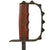 Original U.S. WWI M1917 Knuckle Duster Trench Knife with Reproduction Scabbard Original Items