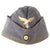 Original German WWII Named Luftwaffe EM-NCO Wool M38 Overseas Cap by Berolina in Size 55 - Schiffchen Original Items