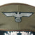 Original German WWII Rare Heer General Officers Schirmmütze Visor Crush Cap with Leather Brim - Formerly Part of the A.A.F. Tank Museum Original Items