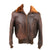 Original U.S. Korean War Era 628th Tank Battalion Painted Leather Tanker Jacket - Stationed in Germany Original Items
