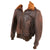 Original U.S. Korean War Era 628th Tank Battalion Painted Leather Tanker Jacket - Stationed in Germany Original Items