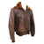 Original U.S. Korean War Era 628th Tank Battalion Painted Leather Tanker Jacket - Stationed in Germany Original Items