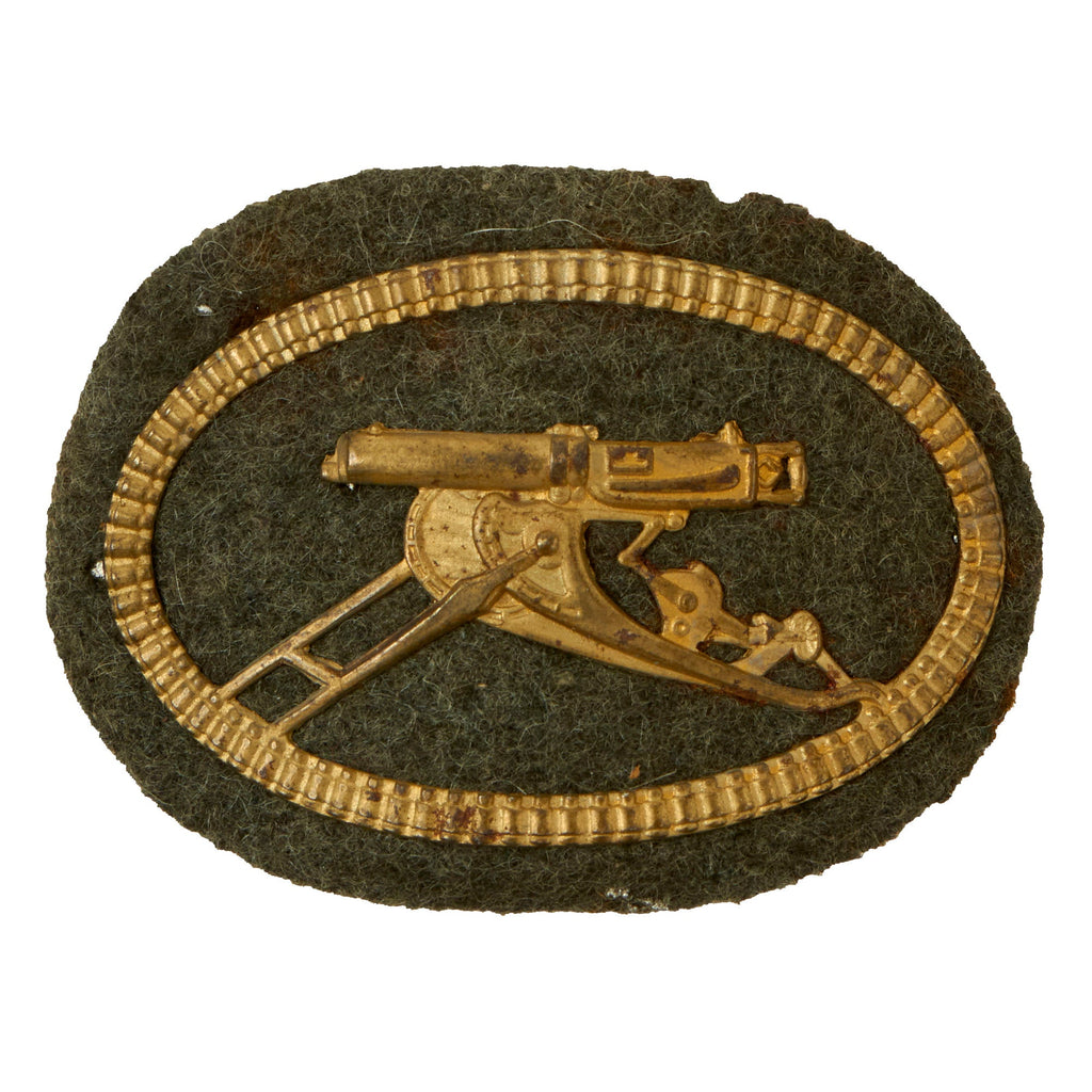 Original Imperial German WWI Vaulted Machine Gun Sharpshooter Badge by Falkenburg & Richter of Coblenz Original Items