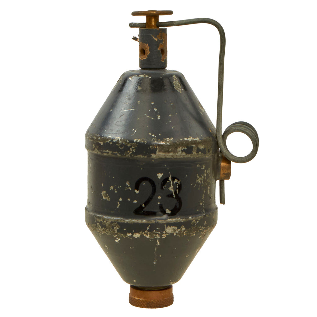 Original German WWII Handgranate 343 d - Danish Model 1923 Training Grenade - Inert (Copy) Original Items