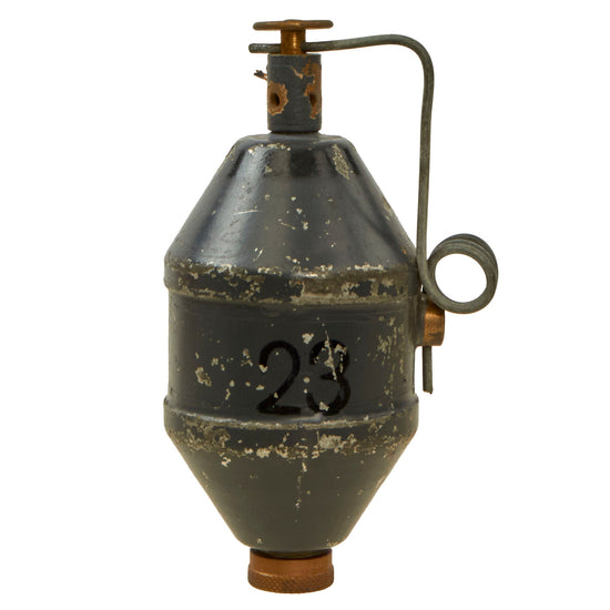 Original German WWII Handgranate 343 d - Danish Model 1923 Training Grenade - Inert (Copy) Original Items