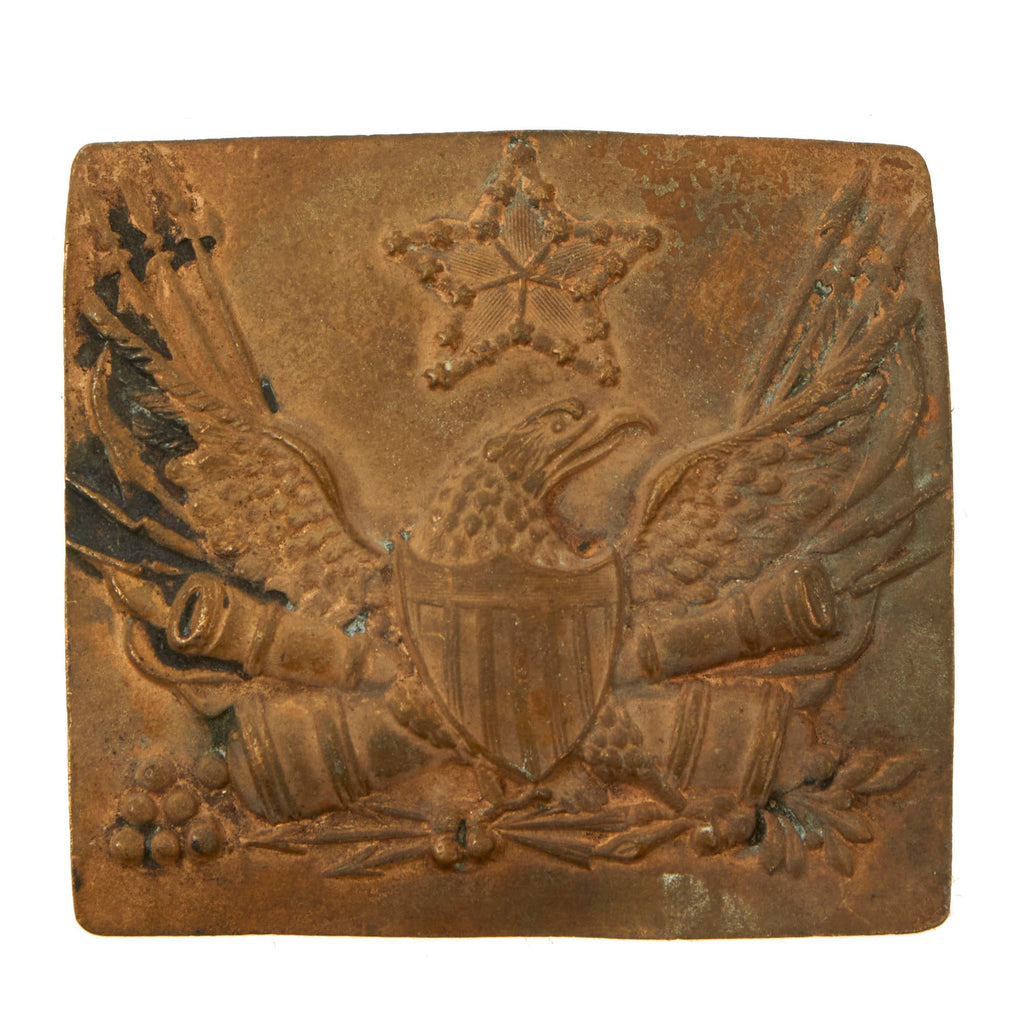 Original U.S. 1818 First Seminole War “Star of Stars” Militia Artillery Waist Belt Plate with Original Iron Keeper - Circa 1818-1835 Original Items