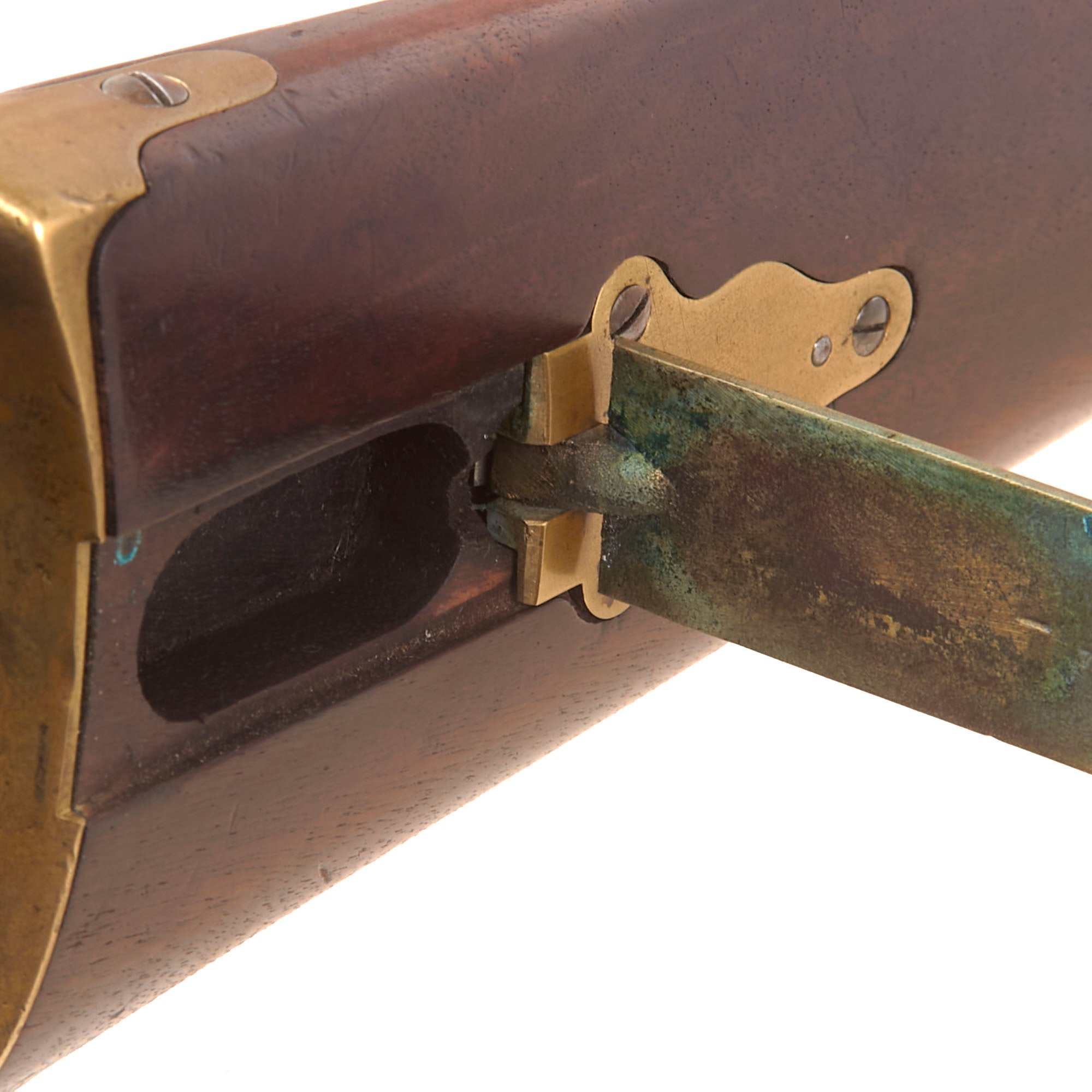 Original U.S. Rare Pre Civil War Sharps Model 1853 Slant Breech Saddle ...