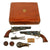 Original U.S. Civil War Era Cased Pair Of Metropolitan Police Percussion Revolvers Presented To Lt. William J. Greasey. with Accessories and Research - Serial 1863 and 6788 Original Items