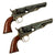 Original U.S. Civil War Era Cased Pair Of Metropolitan Police Percussion Revolvers Presented To Lt. William J. Greasey. with Accessories and Research - Serial 1863 and 6788 Original Items