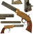 Original U.S. Civil War Rare Volcanic Repeating Arms Co. .41cal No. 2 Navy Belt Pistol with 6” Barrel - Serial 809 Made Circa 1857 Original Items