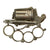 Original 19th Century Belgian French Apache Knuckle Duster Double Action Revolver - .30 Rimfire - As Seen on History Channel Pawn Stars Original Items