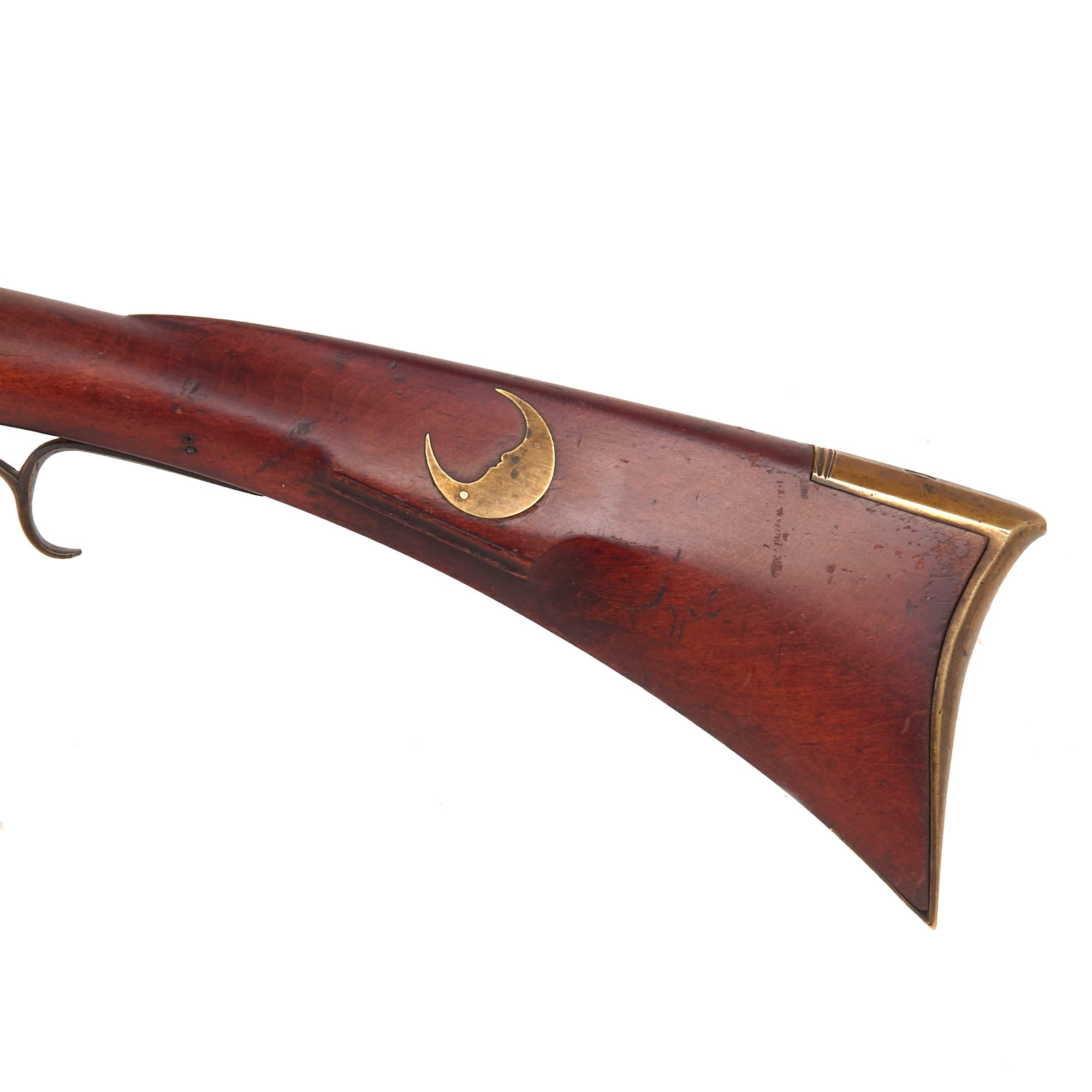 Original U.S. Lehigh Valley Style Pennsylvania Flintlock Long Rifle wi ...