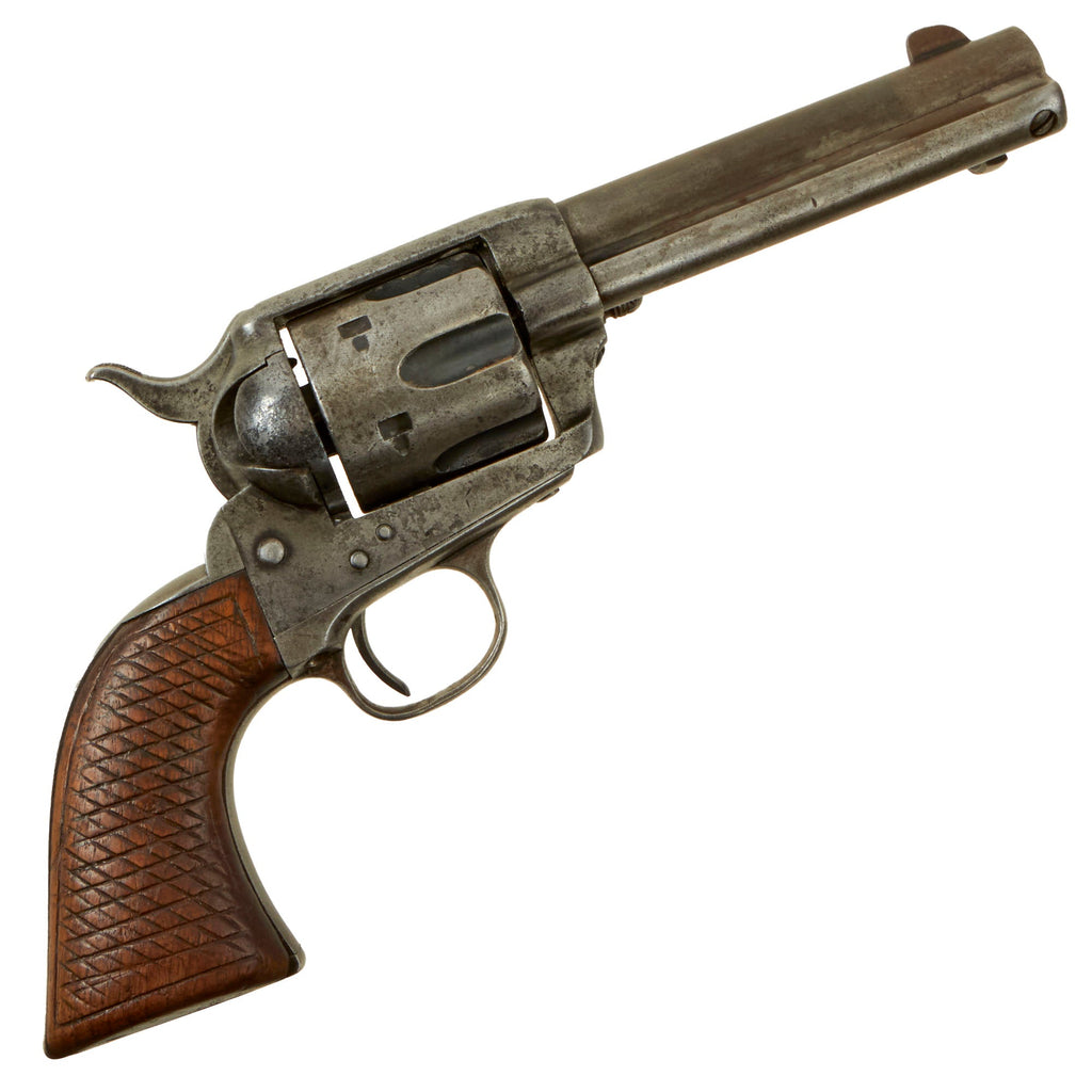 Original U.S. Colt Frontier Six Shooter .44-40 Revolver Made in 1890 with 4 3/4" Barrel - Serial 134502 Original Items