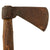 Original U.S. / British Early Revolutionary War era Colonial Blacksmith Marked Hand Forged Camp Axe with Replaced Haft - Great Markings Original Items