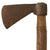 Original U.S. / British Early Revolutionary War era Colonial Blacksmith Marked Hand Forged Camp Axe with Replaced Haft - Great Markings Original Items
