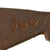 Original U.S. / British Early Revolutionary War era Colonial Blacksmith Marked Hand Forged Camp Axe with Replaced Haft - Great Markings Original Items