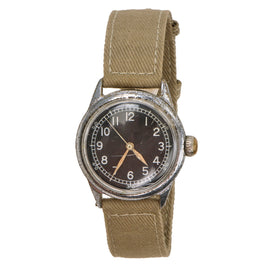 Original U.S. WWII 1943 Type A-11 USAAF Wrist Watch by Bulova - Fully Functional