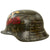 Original U.S. WWII Veteran Painted B-17 Yankee Bell Captured German Helmet – Dedicated to the 91st Bomb Group, 324th Bomb Squadron, and Crew of Lt. Colonel Martin Lord - Featured in National Geographic Magazine Original Items