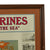 Original U.S. WWI Scarce Framed USMC Recruitment Poster - U.S. Marines - Soldiers of the Sea by Leyendecker - Khaki Marines - 32¼ x 42¾” Original Items