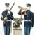 Original U.S. Pre-WWI Framed United States Marine Corps “Soldiers of the Sea” Recruitment Poster Featuring Artwork By German Born Illustrator JC Leyendecker - 32 x 43” Original Items