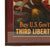 Original U.S. WWI Framed “Over the Top for You” 3rd Liberty Loan Propaganda Poster - 24½ x 35¼” Original Items