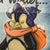 Original U.S. WWII Framed “Don’t Shiver Next Winter” Penguin Coal Promotion Poster - 24 x 32” Original Items