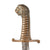 Original Imperial German Pre-WWI Bavarian Model 1892 Artillery Lion Head Short Sword by Alexander Coppel with Scabbard Original Items
