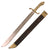 Original German 19th Century Saxon M.1840 Faschinenmesser Pioneer Artillery Short Sword - Train-Sanitätskolonne Regiment Marked with Matching Scabbard