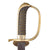 Original Imperial German Prussian Short Sword with Crown Scallop & Scabbard Original Items